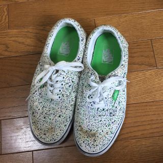 バンズボルト(VANS VAULT)のバンズ スニーカー 白地ミックス  27センチ(スニーカー)