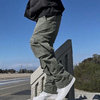 レディメイド  PARACHUTE PANTS パラシュートカーゴロングパンツ メンズ 1