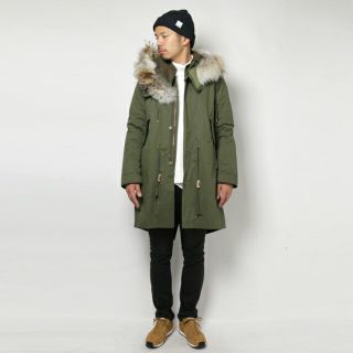 【土日値下】marka モッズコート 16aw サイズ3 オリーブ  マーカ