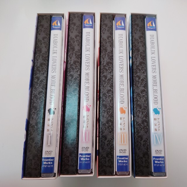 DIABOLIKLOVERS MOREBLOOD DVD エンタメ/ホビーのDVD/ブルーレイ(アニメ)の商品写真