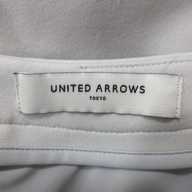 UNITED ARROWS(ユナイテッドアローズ)のユナイテッドアローズ タイトスカート ひざ丈 ジップアップ 40 オフホワイト レディースのスカート(ひざ丈スカート)の商品写真