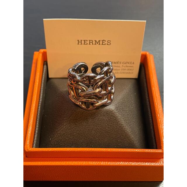 Hermes(エルメス)のエルメス シェーヌダンクル リング メンズのアクセサリー(リング(指輪))の商品写真