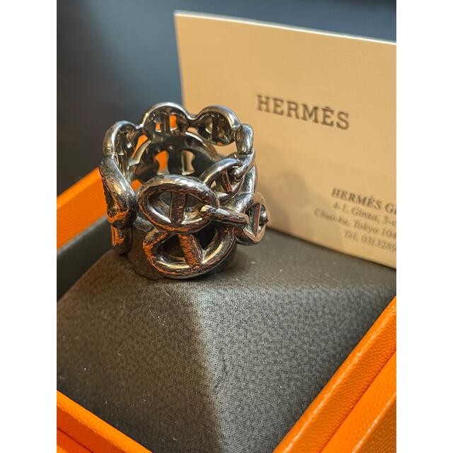 Hermes(エルメス)のエルメス シェーヌダンクル リング メンズのアクセサリー(リング(指輪))の商品写真