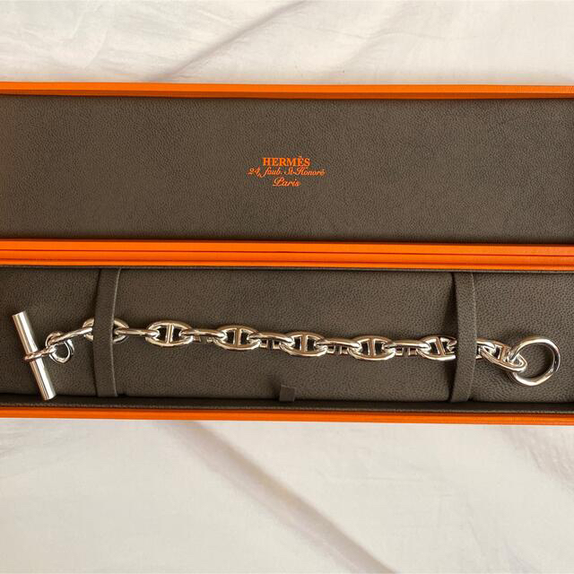 HERMES - 新品 エルメス GM14 シェーヌダンクル ブレスレット HERMES - 新品 エルメス GM14 シェーヌダンクル ブレスレット