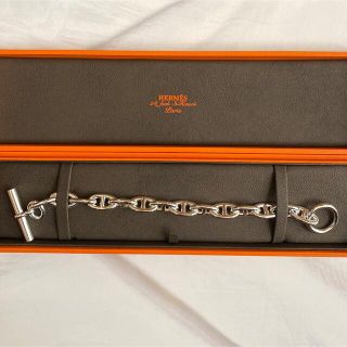 エルメス(Hermes)の新品　エルメス GM14 シェーヌダンクル ブレスレット【購入証明書付き】(ブレスレット)