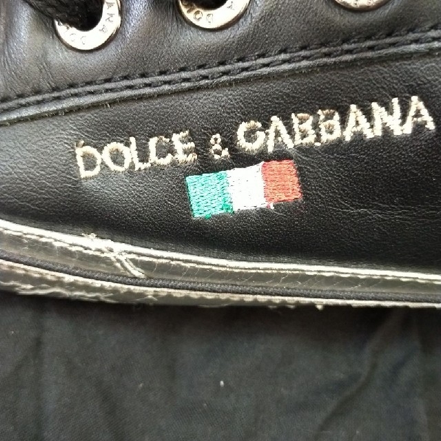 DOLCE&GABBANA(ドルチェアンドガッバーナ)のドルチェ&ガッバーナメンズスニーカー　イタリア製 メンズの靴/シューズ(スニーカー)の商品写真