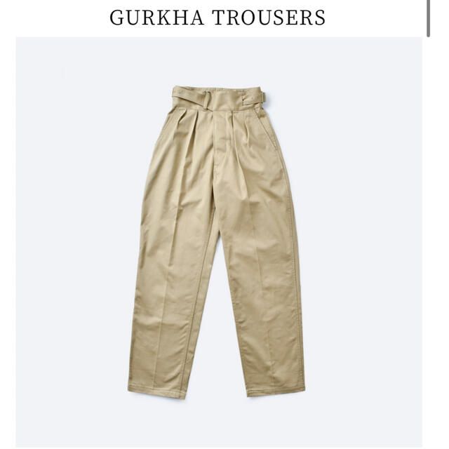 カジュアルパンツLENO グルカトラウザーズ”Gurkha Trousers”