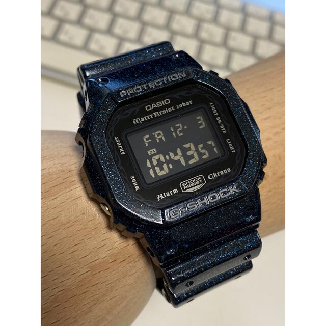 G-SHOCK(ジーショック)のG-SHOCK/DW-5600/スピード/メタリック/ビンテージ/ブルー/箱付 メンズの時計(腕時計(デジタル))の商品写真