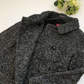 Max Mara - 美品 マックスマーラ MaxMara ツイード コート 飾りベルト