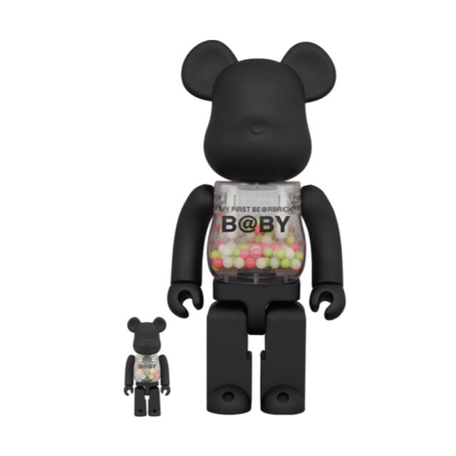 MY FIRST BE@RBRICK B@BY MATT BLACK Ver.