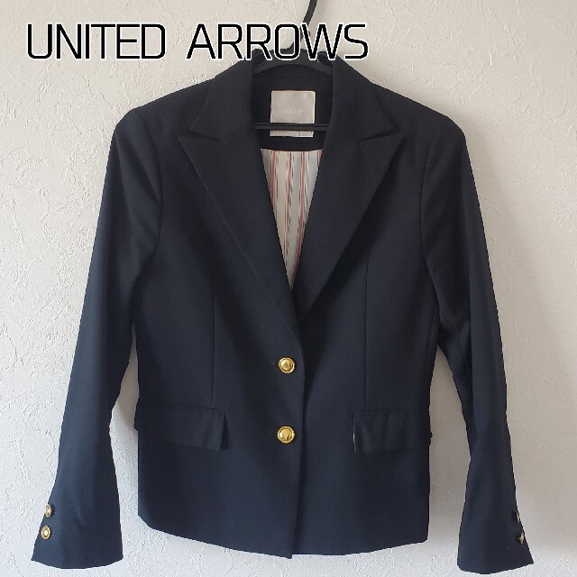 UNITED ARROWS　Style for Living黒ジャケット レディースのフォーマル/ドレス(スーツ)の商品写真
