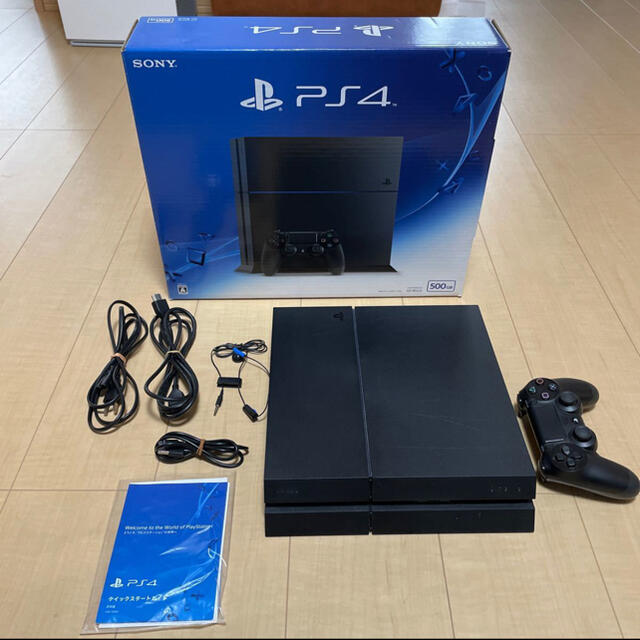 最終SALE】 PS4 本体 500GB Jet Black CUH-1200A B01