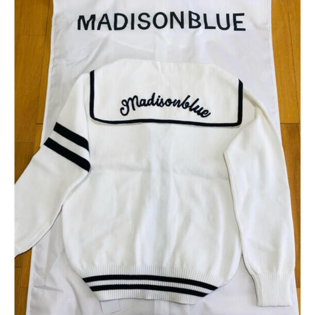 MADISONBLUE(マディソンブルー)のMadison Blue 21SSセーラーカーディガン レディースのトップス(カーディガン)の商品写真