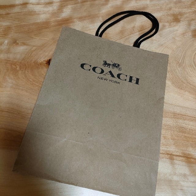 COACH(コーチ)のCOACH紙袋 レディースのバッグ(ショップ袋)の商品写真