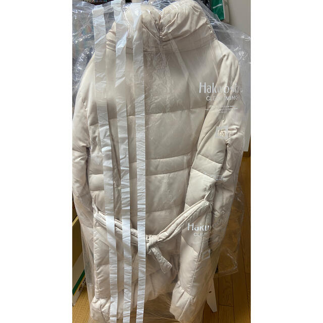 NEXT(ネクスト)の白のコート10サイズ‼️最終お値下げ レディースのジャケット/アウター(ダウンコート)の商品写真