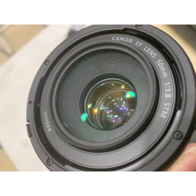 Canon LENS 50mm 1:1.8 STMの通販 by ka｜ラクマ 単焦点EF 最安値即納