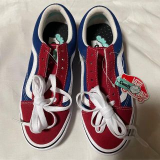 ヴァンズ(VANS)の《スニーカー》VANS オールドスクール 《レッドブルー》(スニーカー)