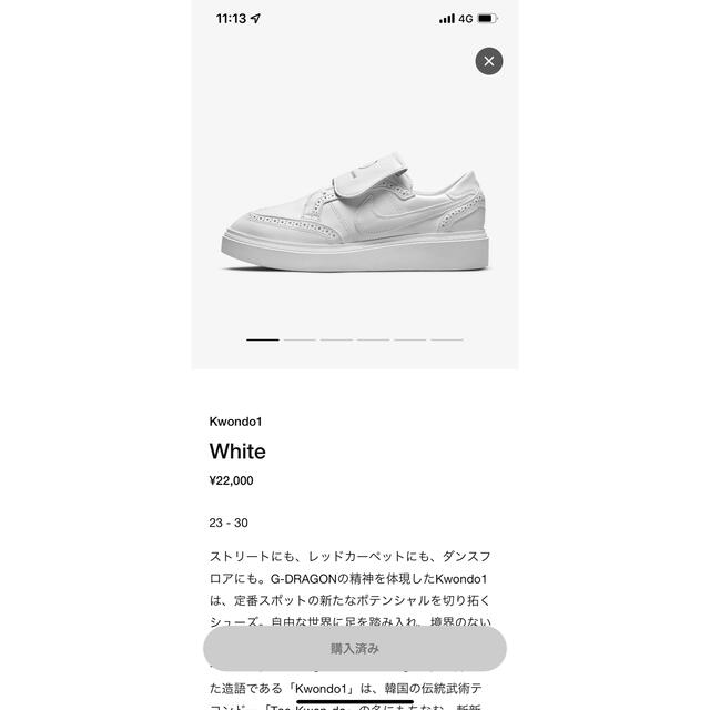 PEACEMINUSONE × NIKE KWONDO 1