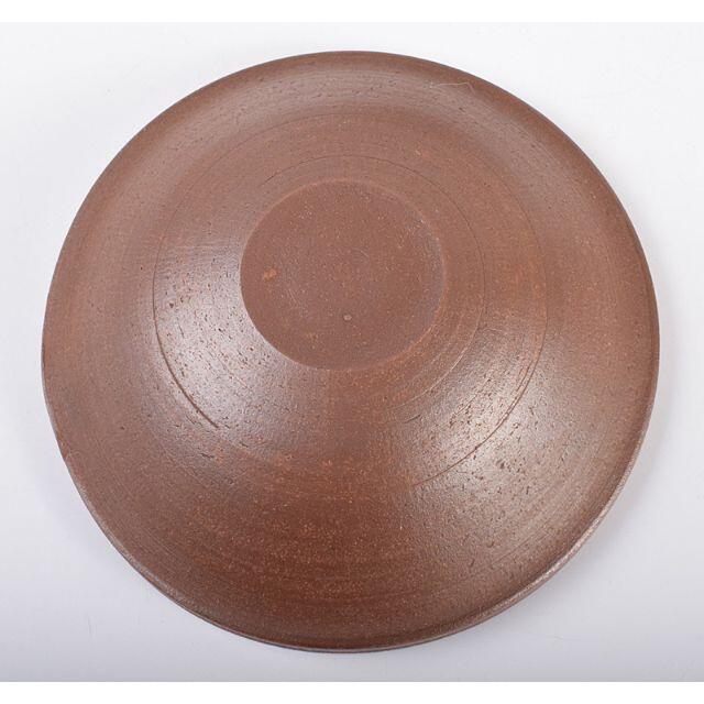 朱泥 摺鉢皿 小皿 小鉢 9客 時代箱付 V R4081 美術品/アンティーク
