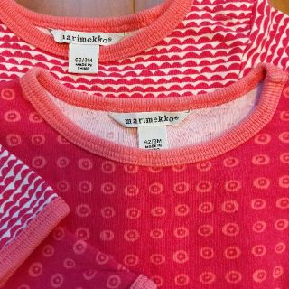 マリメッコ(marimekko)のmarimekko ロンパース 60(ロンパース)