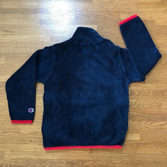 Champion(チャンピオン)のチャンピオンのフリース　紺　120 キッズ/ベビー/マタニティのキッズ服男の子用(90cm~)(ジャケット/上着)の商品写真