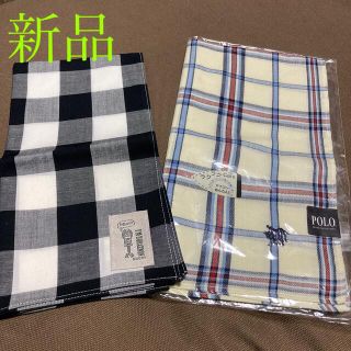 ポロラルフローレン(POLO RALPH LAUREN)の【新品】ポロ　ドラえもん　ハンカチ　2枚セット(ハンカチ/ポケットチーフ)