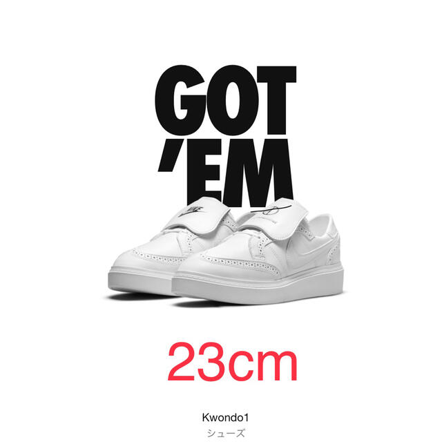 PEACEMINUSONE Nike Kwondo1 White 23.0cm | feber.com