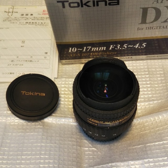 トキナー AT-X 10-17mm f3.5-4.5 DX フィッシュアイズームデジタル一眼レフ