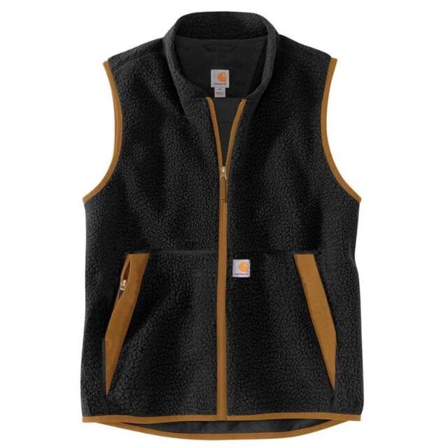 carhartt - Carhartt　カーハート　ボアフリース　ベスト　黒　M　＊新品＊新作