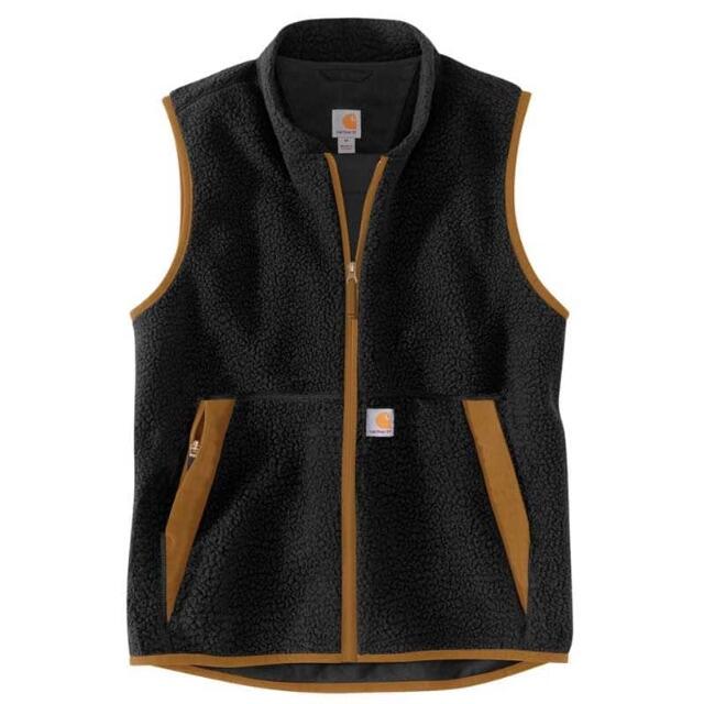 Carhartt　カーハート　ボアフリース　ベスト　黒　M　＊新品＊新作