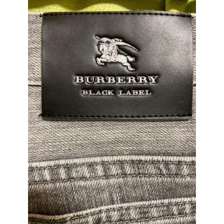 バーバリーブラックレーベル(BURBERRY BLACK LABEL)の【バーバリー】ブラックレーベル ボタンフライジーンズ グレー 70cm(デニム/ジーンズ)