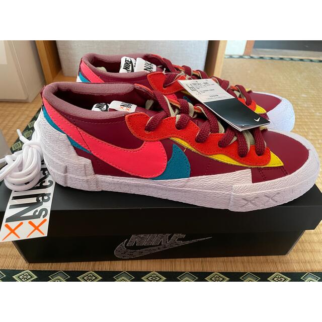 Nike x sacai x KAWS Blazer Low Team Red