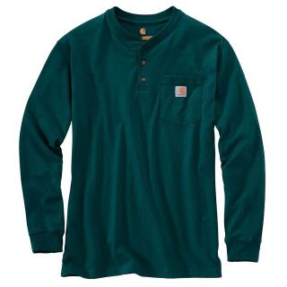 カーハート(carhartt)のカーハート　ヘンリー　ロンT　深緑　M　●新品●訳あり Carhartt(Tシャツ/カットソー(七分/長袖))