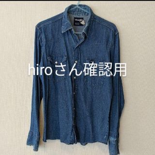 ラングラー(Wrangler)のhiroさん専用　ラングラーデニムウェスタンシャツ(シャツ)