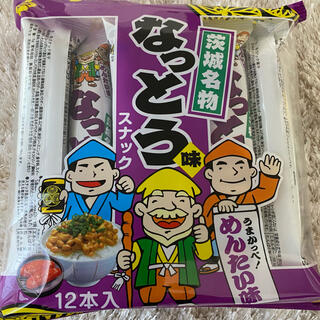 茨城名物　納豆スナック　めんたい味(菓子/デザート)