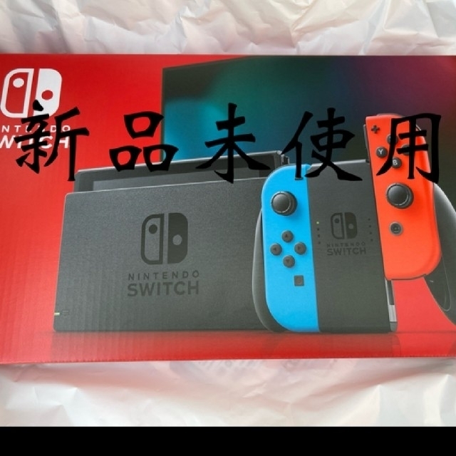 新品、未使用　Nintendo Switch  ネオンブルー/(R) ネオ