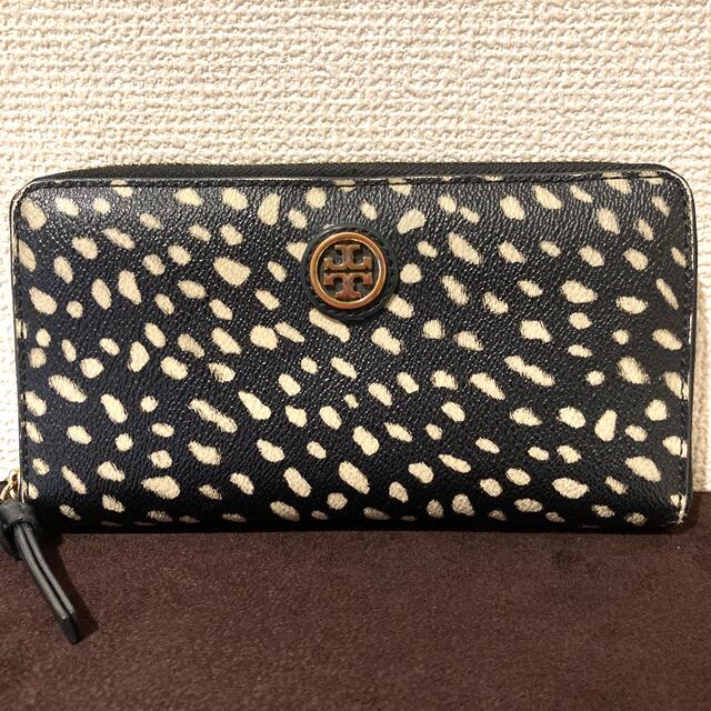 TORY BURCH  ドット柄　長財布