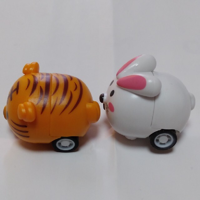 アニマルプルバックカーぷらす by kanyo's shop｜ラクマ トラ ウサギの通販 限定品得価