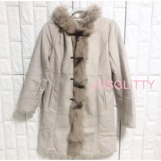 ジャスグリッティー(JUSGLITTY)のJUSGLITTY ダッフルコート　ベージュ(ダッフルコート)