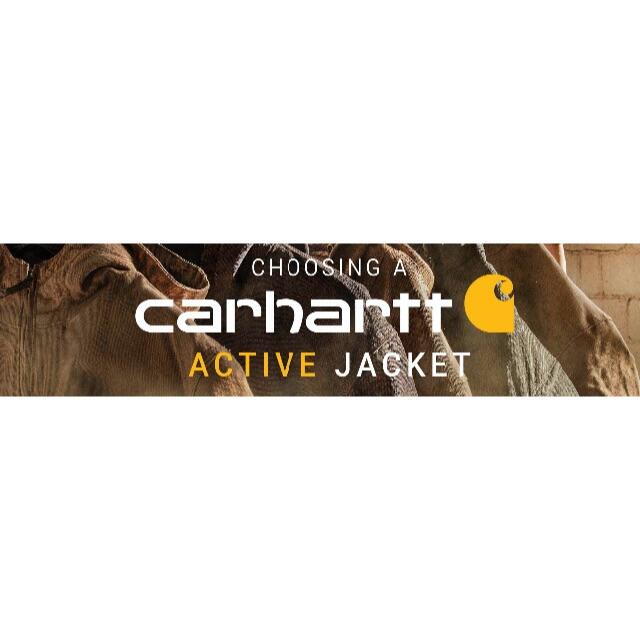 carhartt(カーハート)のカーハート　アクティブ・ジャケット　グレー　M　パーカー　＊新品　訳あり メンズのジャケット/アウター(その他)の商品写真