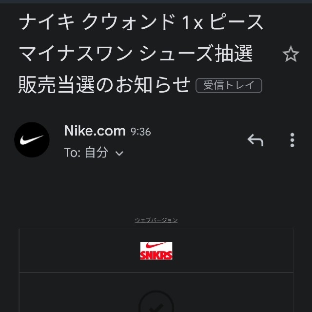 NIKE(ナイキ)のNIKE Kwondo1 ナイキ クウォンド 1 x ピースマイナスワン メンズの靴/シューズ(スニーカー)の商品写真