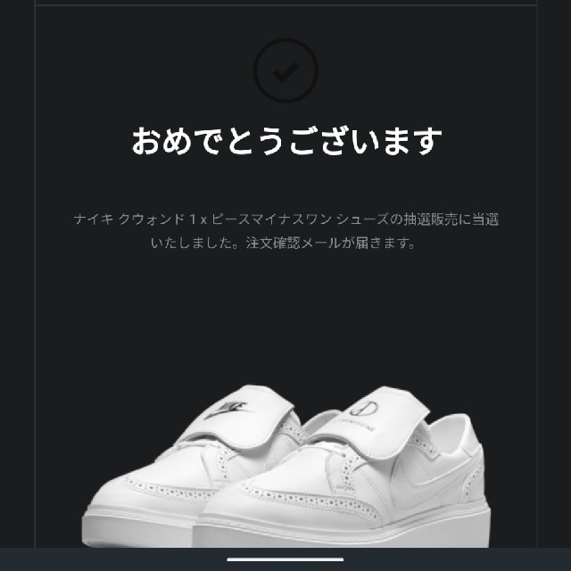 NIKE(ナイキ)のNIKE Kwondo1 ナイキ クウォンド 1 x ピースマイナスワン メンズの靴/シューズ(スニーカー)の商品写真