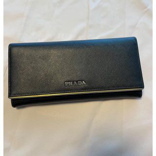 プラダ(PRADA)のPRADA ブラック　長財布(財布)