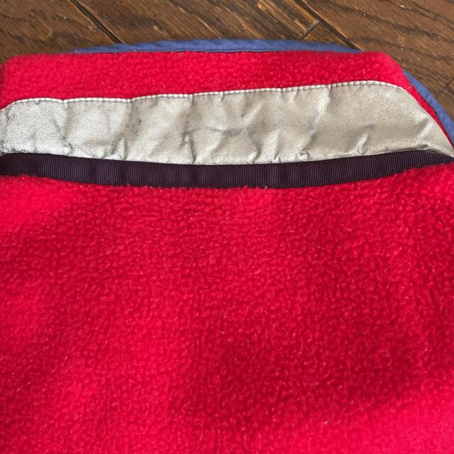 patagonia(パタゴニア)のpatagonia kidsプルオーバーフリースTシンチラ　レッド　ビンテージ キッズ/ベビー/マタニティのキッズ服女の子用(90cm~)(Tシャツ/カットソー)の商品写真