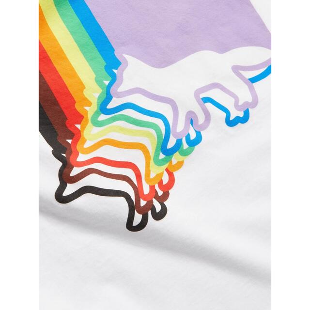 MAISON KITSUNE'(メゾンキツネ)のMAISON KITSUNE×TREVOR PROJECT PRIDE メンズのトップス(Tシャツ/カットソー(半袖/袖なし))の商品写真