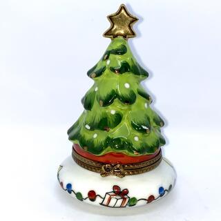 リモージュボックス/Limoges France/クリスマスツリーの通販｜ラクマ