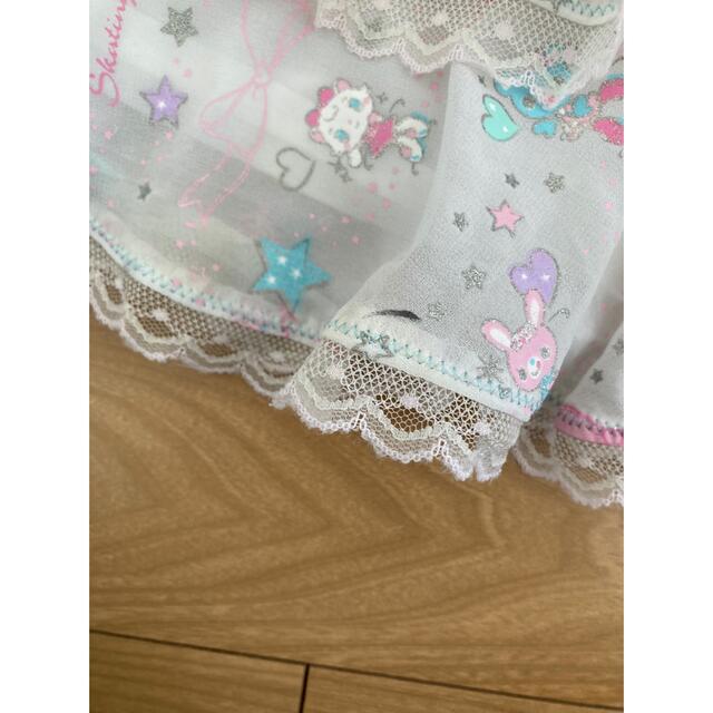 mezzo piano(メゾピアノ)のメゾピアノ　シフォンスカート キッズ/ベビー/マタニティのキッズ服女の子用(90cm~)(スカート)の商品写真