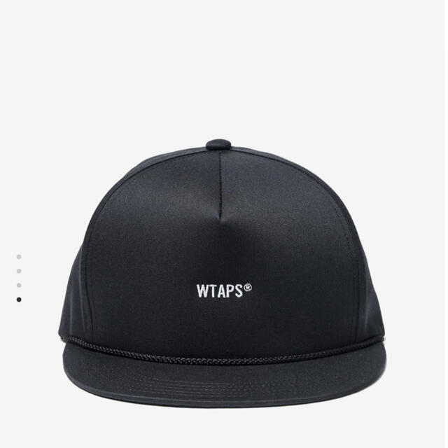 21FW WTAPS MILITIA CAP COPO TWILL  BLACK