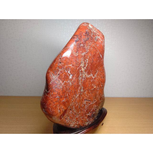 錦石 3.9kg ジャスパー 原石 赤石 赤玉石 碧玉 鑑賞石 自然石 水石