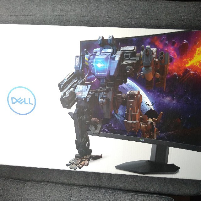 DELL 27インチ湾曲モニター　144hz